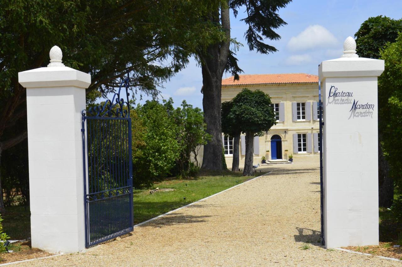 Hotel Chateau Nardon Crimon Saint-Christophe-des-Bardes Exterior foto